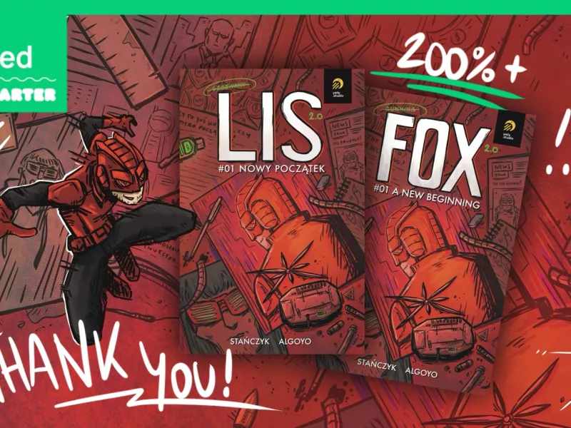 Zbiorcze wydanie zeszytów LISa #1-5 już dziś na Kickstarterze