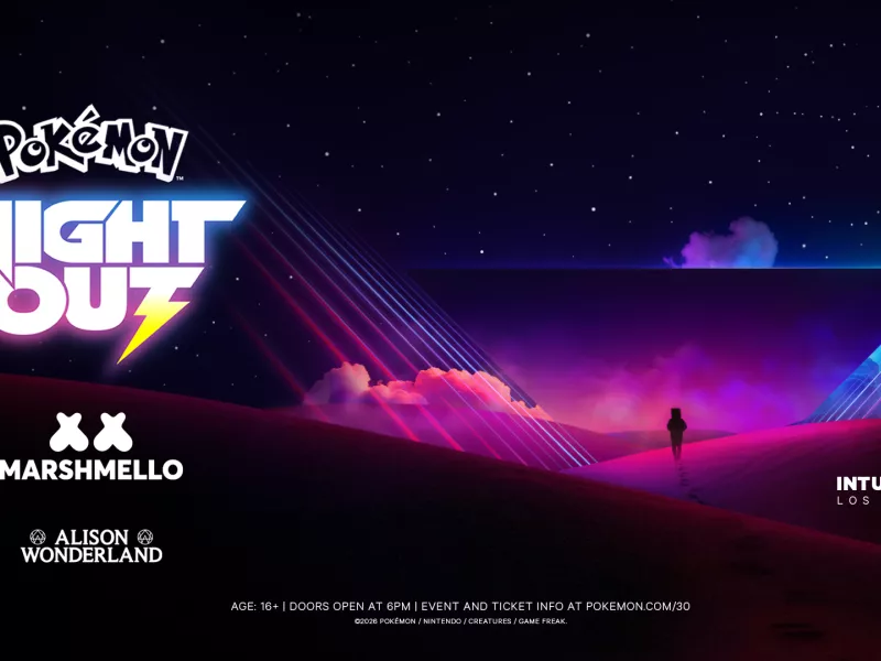The Pokémon Company International ogłasza imprezy muzyczne „Pokémon Night Out”!